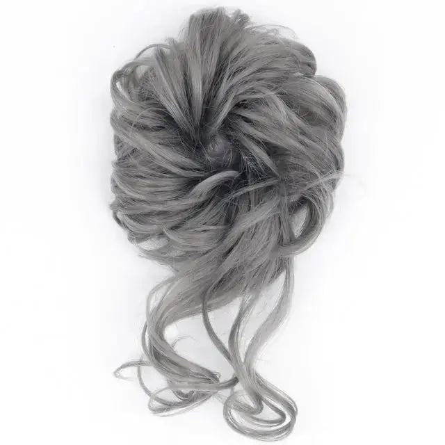 Messy Hair Bun Scrunchie Extensions - Inglows